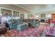 Comfortable living room with large windows and a large sectional sofa at 1325 Fordice Rd, Lebanon, IN 46052