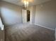 Neutral bedroom features carpet and a closet for storage at 1404 Alonzo Pl, Indianapolis, IN 46217