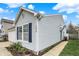 Charming home exterior featuring light siding, well-maintained landscaping, and a welcoming walkway at 16838 Aulton Dr, Noblesville, IN 46060