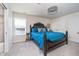 Bedroom with scenic lake views, stylish furnishings, and a calming ambiance at 219 Surrey Hill, Noblesville, IN 46062