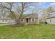 Charming single-Gathering home with a well-maintained lawn and a mature tree in the front yard at 2210 Douglas Rd, Indianapolis, IN 46220