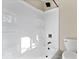 A clean bathroom featuring a tub, shower, and toilet at 241 N Tacoma Ave, Indianapolis, IN 46201