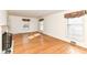 Spacious living room with lots of light, fireplace and hardwood floors at 25 W 59Th St, Indianapolis, IN 46208