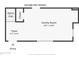Bottom floor with stairs and Gathering room at 253 1St Nw St, Carmel, IN 46032