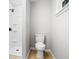 Modern bathroom featuring a stand-up shower with upgraded fixtures and bright lighting at 322 S Boehning St, Indianapolis, IN 46219