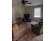 Comfortable living room featuring carpet flooring and natural light at 351 N Smart St, Greenwood, IN 46142