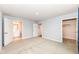 Bedroom with open doors to the ensuite bathroom and walk-in closet at 4179 Hume Ave, Plainfield, IN 46168