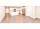 Bright, open kitchen featuring stainless steel appliances, white cabinetry, and a center island with breakfast bar at 4179 Hume Ave, Plainfield, IN 46168
