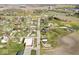 Aerial view of the property's location and surroundings, showcasing neighborhood amenities at 431 W Main St, Lizton, IN 46149
