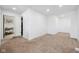 Spacious bonus room featuring neutral carpeting and ample natural light, perfect for a home office or recreation at 431 W Main St, Lizton, IN 46149