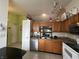 A functional kitchen with cabinetry, a sink, a dishwasher, and a view into the next room at 4320 Lucky Ct, Indianapolis, IN 46203