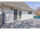 A cozy back deck with patio doors at 6170 Shelbyville Rd, Indianapolis, IN 46237
