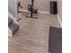 View of the basement area with wood-look tile flooring at 6272 Turnbridge Dr, Avon, IN 46123