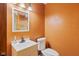 Bathroom featuring a vanity and a toilet for your everyday needs at 6351 Dixon Rd, Columbus, IN 47201