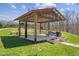 Pavilion with concrete floor at 6351 Dixon Rd, Columbus, IN 47201