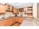Stylish wet bar with custom cabinetry, wine rack, and granite countertops at 6379 Fairfield St, Whitestown, IN 46075