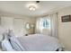 Inviting bedroom offers a relaxing space with plenty of natural light at 676 Nelson Dr, Mooresville, IN 46158