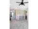 Hallway with white railing, neutral carpet, and doorways into other rooms at 7251 Birch Leaf Dr, Indianapolis, IN 46259