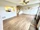 Bright living room with wood floors, fireplace and lots of natural light at 8030 Windham Lake Way, Indianapolis, IN 46214