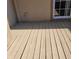 Backyard deck of home with a window that overlooks the home's backyard area at 8345 Paso Del Norte Ct, Indianapolis, IN 46227