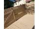 The backyard features a wooden fence and deck, great for relaxing and unwinding outdoors at 8345 Paso Del Norte Ct, Indianapolis, IN 46227
