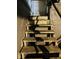 Staircase leading to basement at 918 N Olney St, Indianapolis, IN 46201