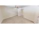Spacious bedroom with neutral carpet, ceiling fan, and white trim at 926 N Dearborn St, Indianapolis, IN 46201