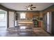 This Kitchen has stainless steel appliances, island and many windows at 1163 Randall Way, Brownsburg, IN 46112
