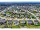 An aerial view showcasing the layout of the neighborhood and surrounding area at 1279 Windswept Dr, Greenwood, IN 46143