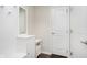 Well-organized entryway with white storage unit, mirror, and bench seating at 12988 Fernie Cir, Fishers, IN 46037
