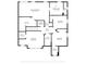 Floor plan of second floor including bedrooms, laundry and bathrooms at 12988 Fernie Cir, Fishers, IN 46037