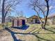 An ample backyard offers many possibilities at 1351 S Belmont Ave, Indianapolis, IN 46221