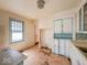 Cozy kitchen features classic cabinets and a functional layout at 1351 S Belmont Ave, Indianapolis, IN 46221