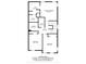 Floor plan featuring a primary bedroom (13'8