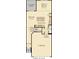 First floor plan featuring covered patio, great room, dining, kitchen, pantry, powder room, and garage at 15214 Swallow Falls Way, Fishers, IN 46037