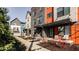 Modern condo exteriors with brick and siding and inviting front entrances at 1811 Livery Way, Indianapolis, IN 46202