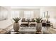 Cozy living room with stylish decor and comfortable seating at 1811 Livery Way, Indianapolis, IN 46202