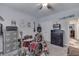 Alternate view of Bonus Room featuring various musical instruments and a dresser at 34 David Ln, Indianapolis, IN 46227