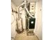 This utility room houses a water heater and furnace at 8051 Retreat Ln, Indianapolis, IN 46259