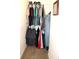 Walk-in closet featuring ample hanging space and storage solutions for organization at 981 Redwood Dr, Franklin, IN 46131