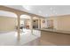 Finished basement features a wet bar, game tables, and access to other rooms at 9877 Wading Crane Ave, Fishers, IN 46055
