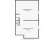 Basement floor plan showing a storage area and finished basement space at 11247 Reflection Point Dr, Fishers, IN 46037