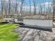 Aerial view showcases home with spacious three-car garage at 11921 Westwood Dr, Carmel, IN 46033
