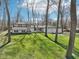 Spacious two-story home boasts a manicured front lawn at 11921 Westwood Dr, Carmel, IN 46033