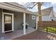 Charming back porch with outdoor space for relaxation at 1230 N Temple Ave, Indianapolis, IN 46201