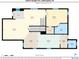 First floor plan featuring a living room, kitchen, dining room, primary bedroom, bathroom, Gathering room, and foyer at 1230 N Temple Ave, Indianapolis, IN 46201