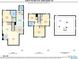 Overall layout of the home including the first and second floors, along with the basement at 1230 N Temple Ave, Indianapolis, IN 46201