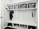 Mudroom featuring a built-in bench and cubbies at 14747 Harvest Glen S Blvd, Fishers, IN 46037