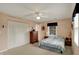 Bright bedroom features natural light and spacious closet at 1716 Teakwood Ct, Lafayette, IN 47905