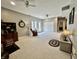 Spacious finished basement with neutral carpet and natural light at 2143 Sunderland Dr, Martinsville, IN 46151